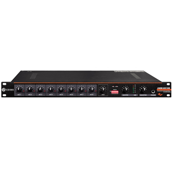 智慧型自动混音前级 AMM-8010D